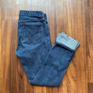 J. CREW Toothpick Jeans Size 28